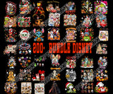 200 Bundle Disney PNG, Disney Holiday Mega PNG, Chrstmas And Halloween Bundle PNG